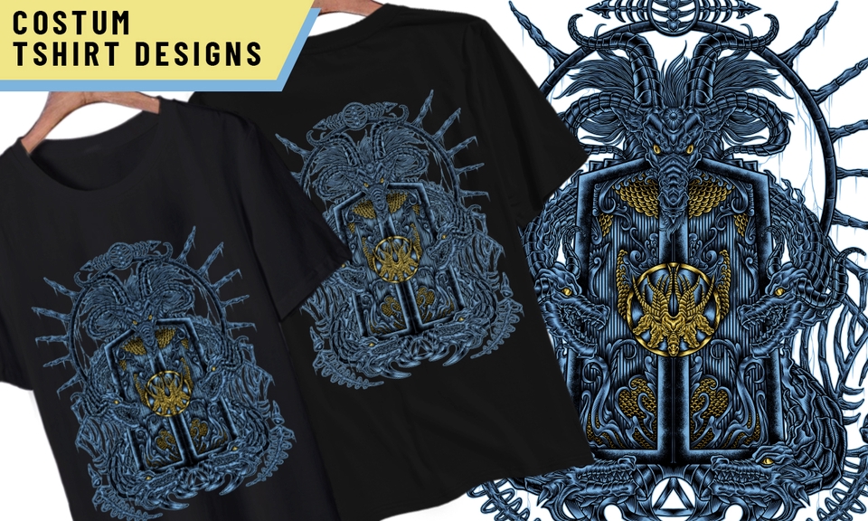 Desain Kaos & Motif - DESAIN KAOS (costum desain suka-suka untuk brand atau komunitas) - 8
