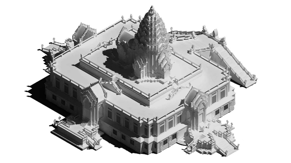 ทำโมเดล 3D - 3D MODEL / ARCHITECTURAL โมเดลงานสถาปัตยกรรม - 1