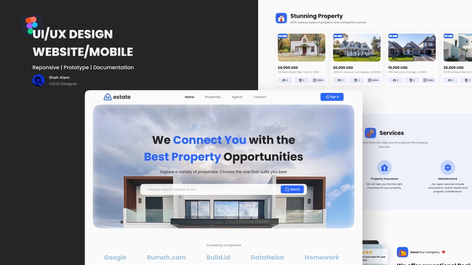 UI/UX Design Mobile Apps / Website