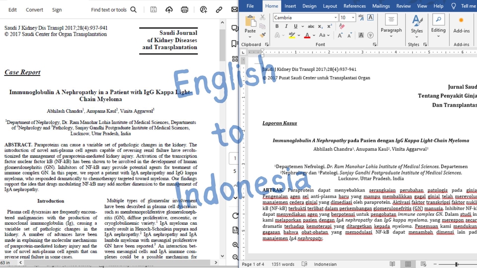 Penerjemahan - Penerjemahan INDONESIA-INGGRIS-INDONESIA - Cepat, Akurat, Tepat waktu - 5