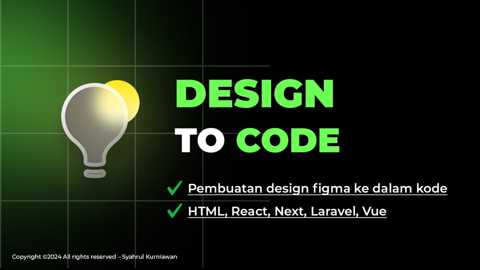 Jasa Pembuatan Website Profesional, Desain Figma ke Kode, HTML, React, Next, Laravel, Vue.