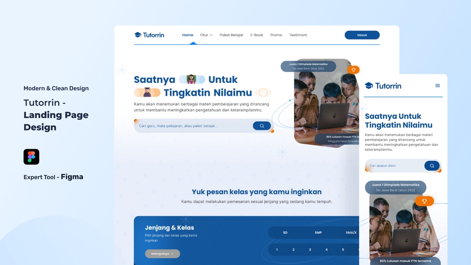 Desain Web - Desain Modern Mobile App & Website Menggunakan Figma - 8