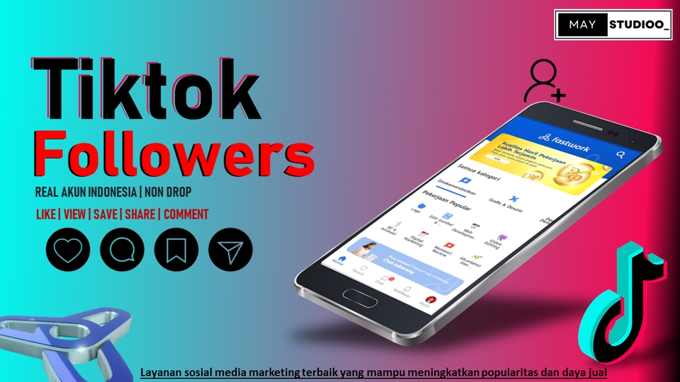 Tambah Followers - FOLLOWERS TIKTOK REAL PERMANEN | LAYANAN TERBAIK | NON DROP - 3