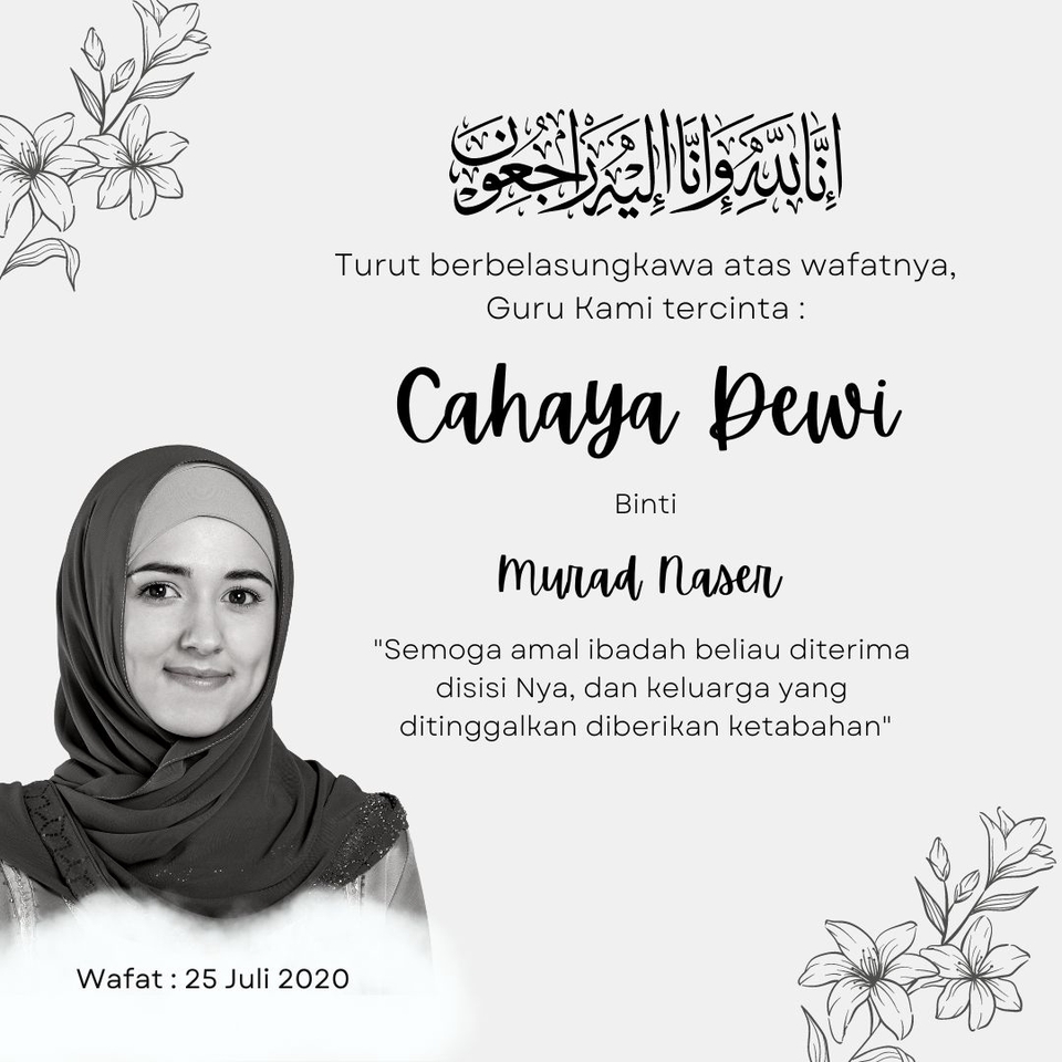 Kartu Ucapan & Video - UCAPAN BELASUNGKAWA, TURUT BEDUKA CITA, ORANG MENINGGAL - 4