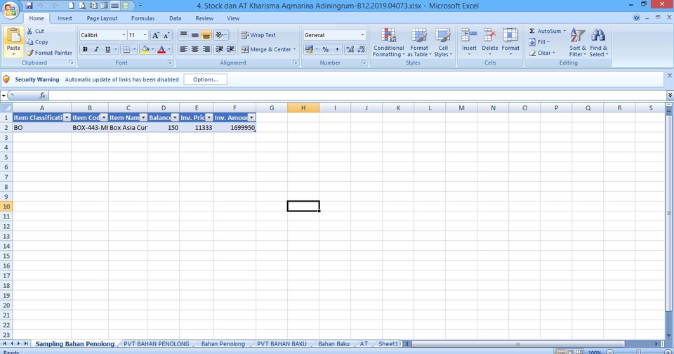 Entri Data - Entry Data (Akurat, Tepat, Amanah) - 12