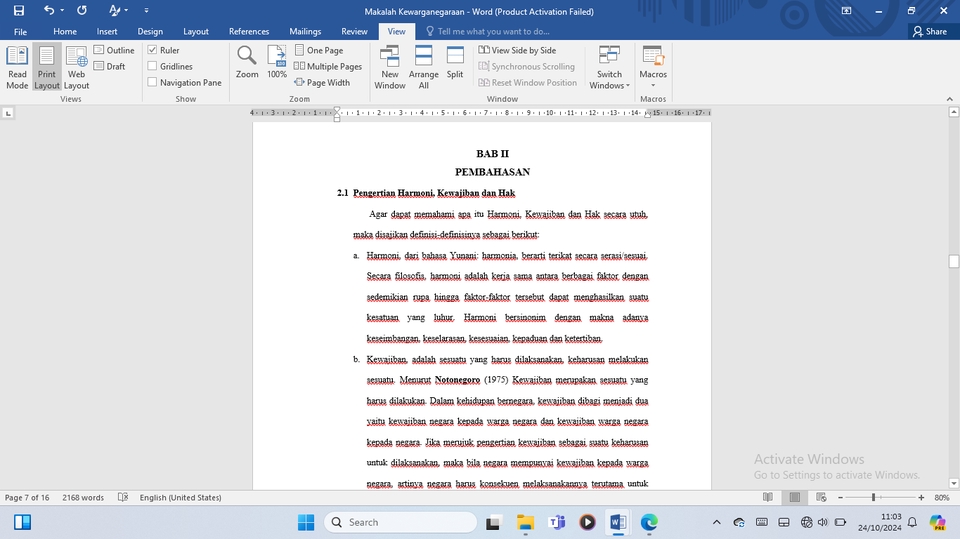 Jasa Lainnya - Memberikan jasa pembuatan Makalah  - 3