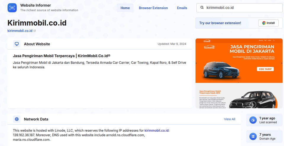Jasa SEO Murah Jakarta Bandung KirimMobil: Optimasi Website dan Backlink Berkualitas