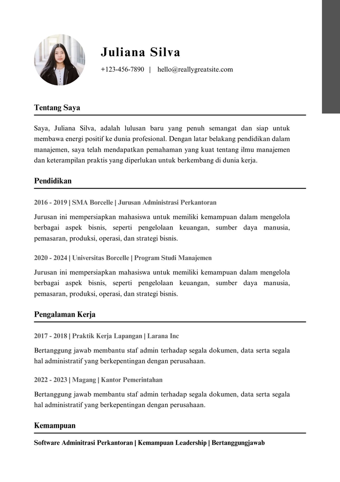 Portfolio & Resume - "Tampil Profesional: Layanan Kreatif Pembuatan Portofolio & Resume" - 6