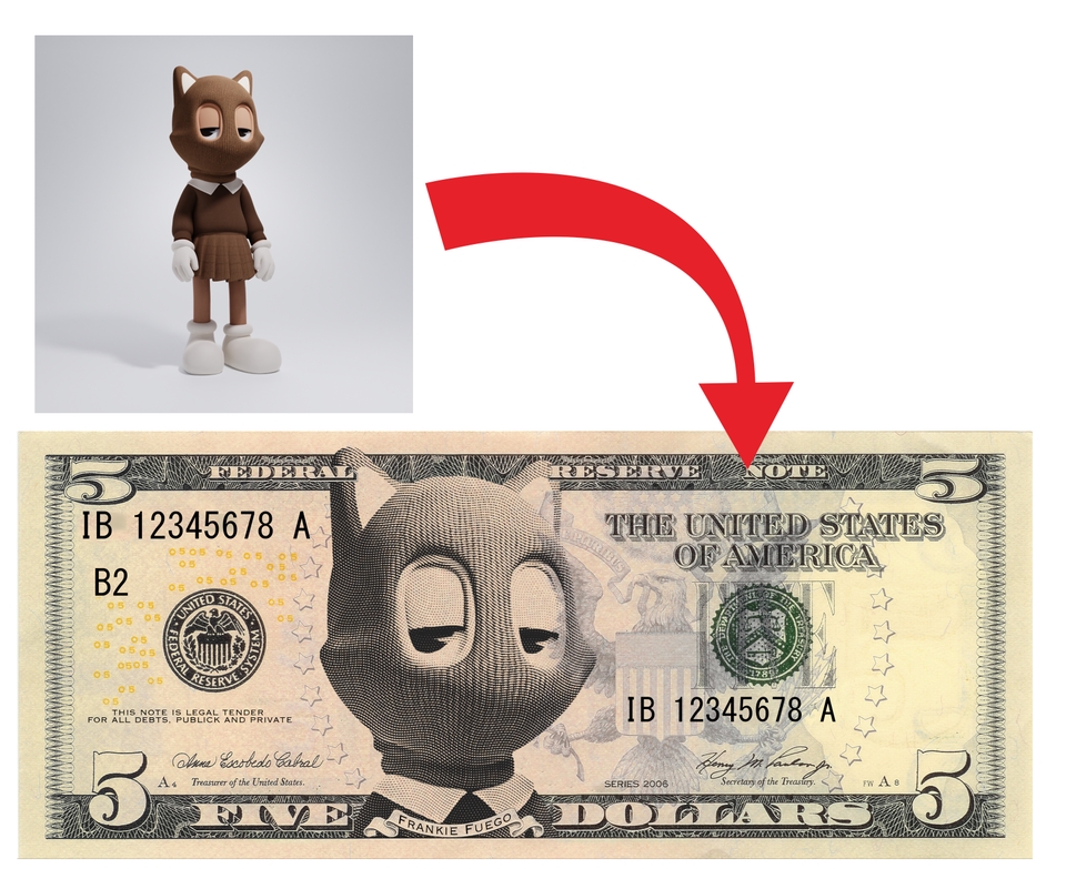 Edit Gambar & Photoshop - ubah foto anda menjadi texture uang yang keren - 5