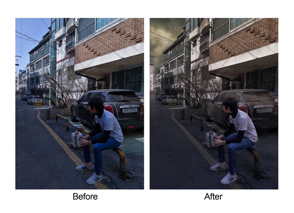 รับแต่งรูปภาพก่อนและหลัง Photoshop ปรับแสงสีภาพคมชัด