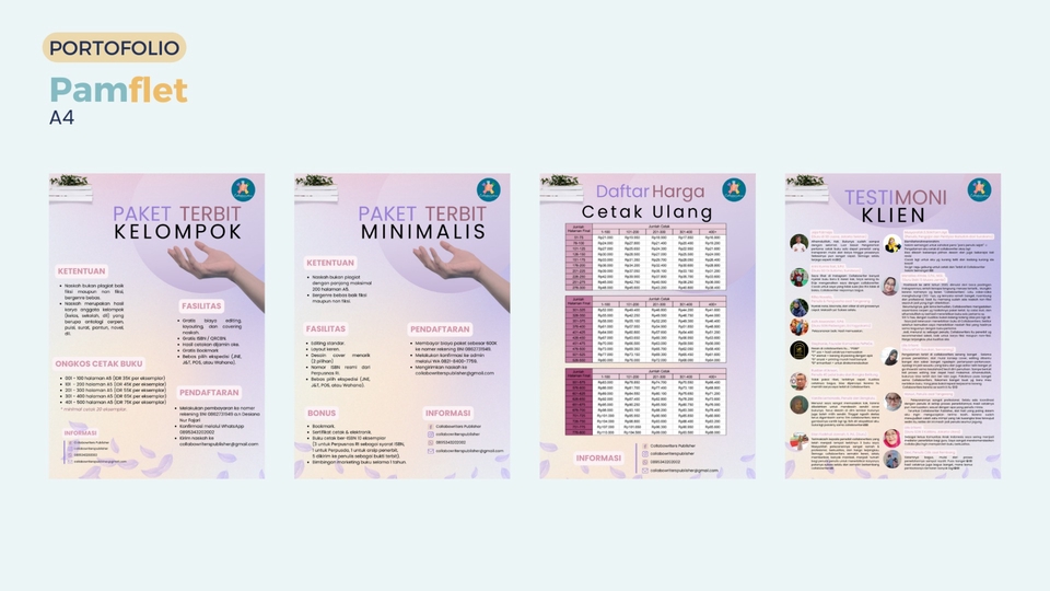 Banner Online - Desain Grafis Poster Pamflet untuk Sosmed Feed Corousel PPT Tugas Event Ebook (Canva, Ai/Ps) - 1
