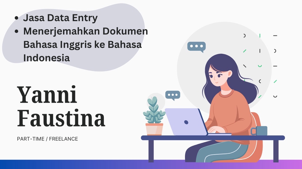 Menerima Jasa Entri Data, Pengetikan Umum, Penerjemahan Dokumen