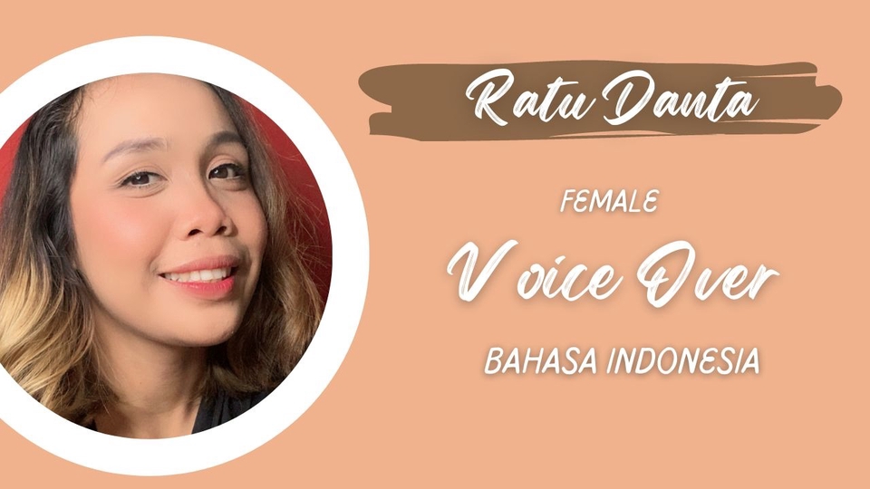 Sulih suara (dubbing, looping) - Voice Over/ Dubbing Audiobook Wanita - 1