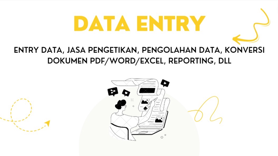 Data Entry Jasa Pengetikan Tugas Kuliah Dan Kantor Reporting Konversi Dokumen Wordexcelpdf 