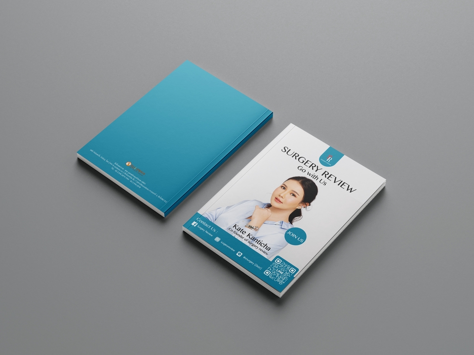 สื่อสิ่งพิมพ์และนามบัตร - ออกแบบหนังสือ ปกหนังสือ และรูปเล่ม - 4
