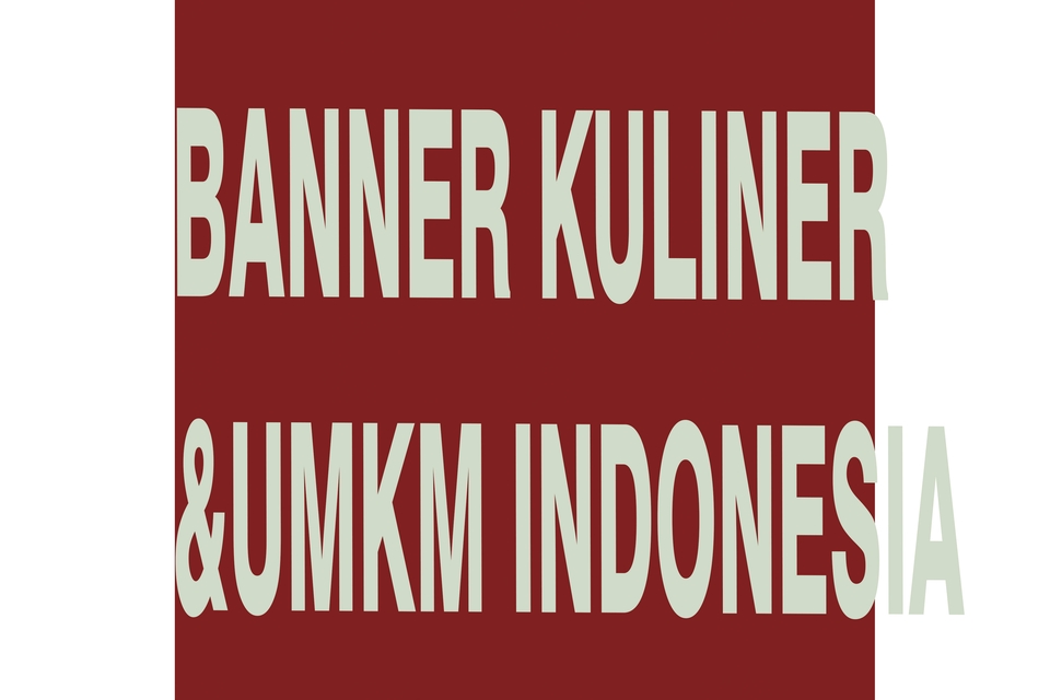 Desain Banner Kuliner & UMKM Indonesia, Jasa Desain Spanduk Online