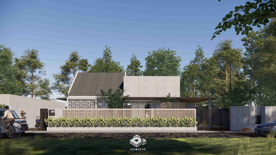 CAD Drawing - Jasa Desain Rumah Tinggal 2D/3D dan Detail Engineering Design (DED/Gambar Kerja) - 13