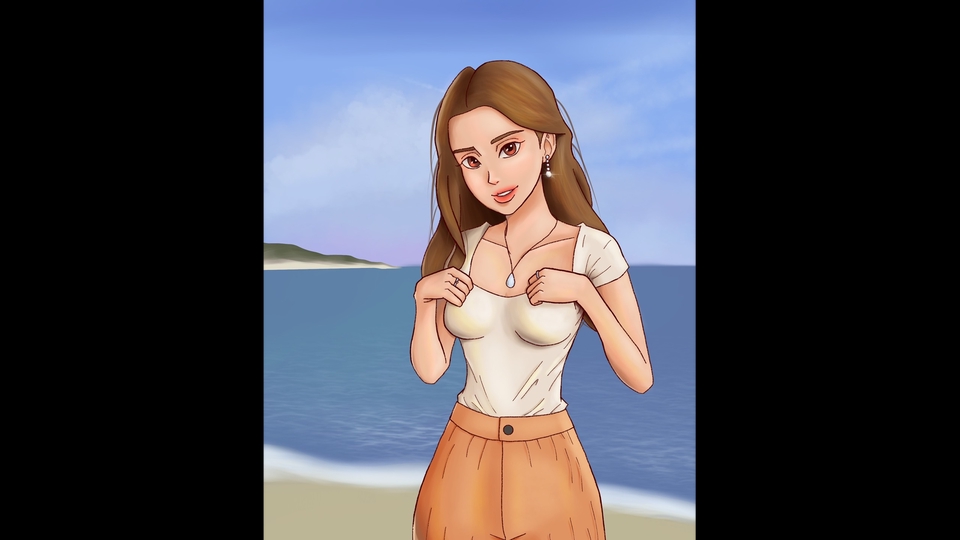 วาดภาพการ์ตูน - วาด Portrait การ์ตูน (Digital Painting) แนว Stylized - 1