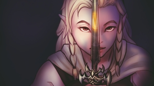 วาดภาพประกอบ - Semi-Real Illustration สำหรับนิยายออนไลน์และเว็บไซต์ - 1
