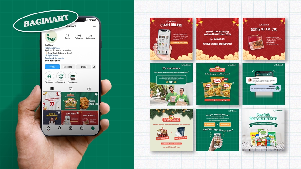 Banner Online - Desain Sosial Media (Feed & Story Instagram) - 6
