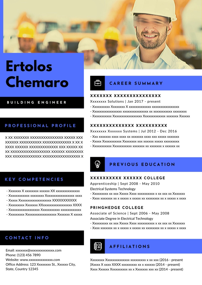 Portfolio & Resume - รับทำ Resume / CV ในแบบบ่งบอกสไลต์ความเป็นคุณ เพิ่มความเป็นมืออาชีพและความน่าเชื่อถือในการสมัครงาน - 6