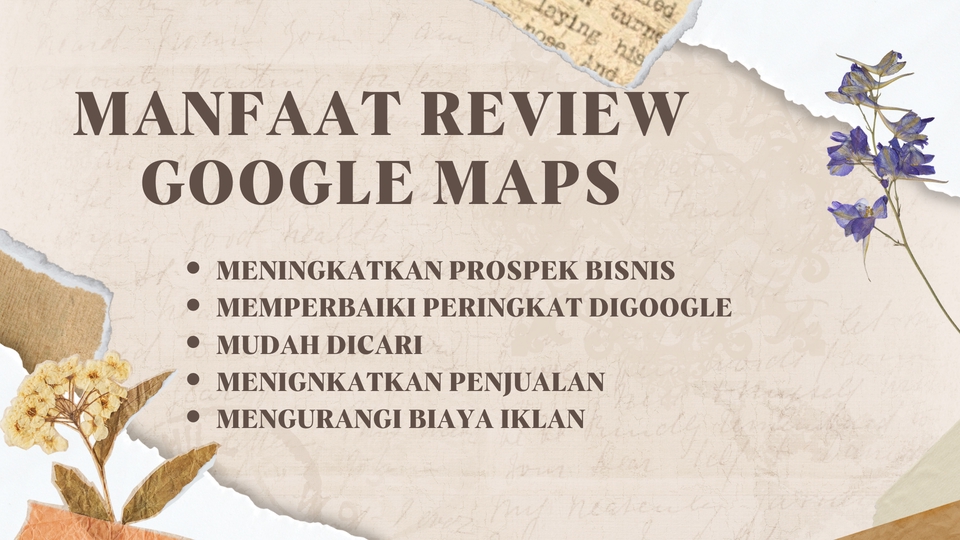 Memberi Review - JASA REVIEW GOOGLE MAPS TERMURAH 3 REVIEW 25K (BINTANG 5 AKUN REAL BERGARANSI) - 3