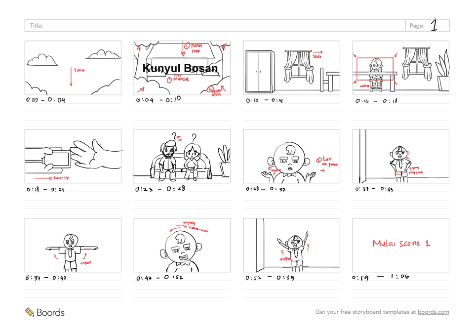Gambar dan Ilustrasi - Jasa Pengerjaan Storyboard Murah dan Cepat - 11