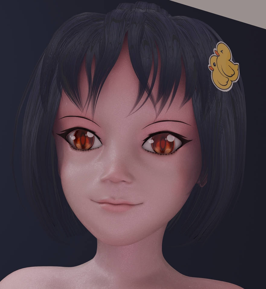 รับทำโมเดล3D ตัวการ์ตูนน่ารัก 3D packshot