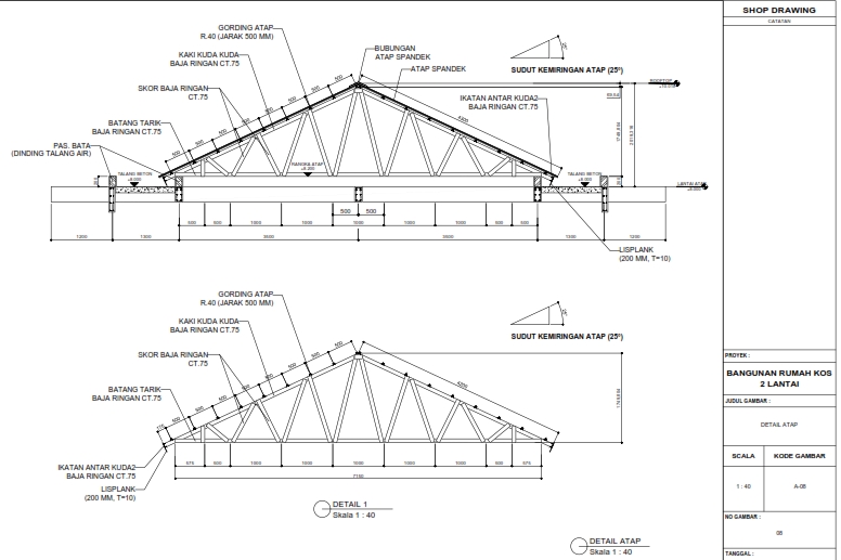 Jasa drafter autocad rumah minimalis 2 lantai, jasa gambar autocad rumah, drafter freelance autocad