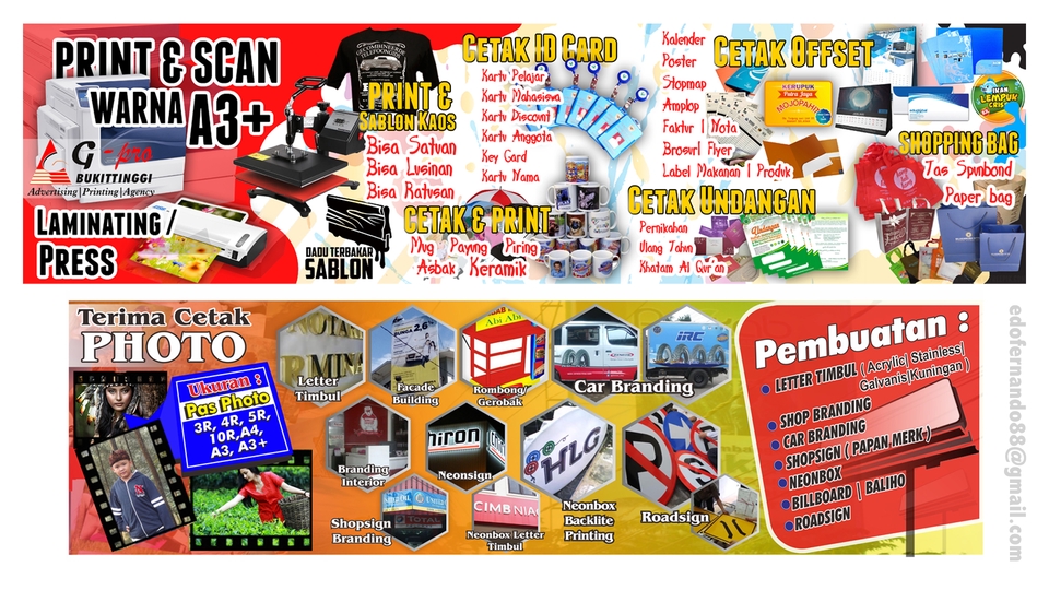 Edit Gambar & Photoshop - Spanduk, Flyer dan Brosur - 8