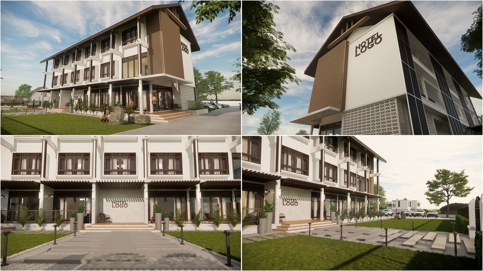 3D Perspective - รับทำภาพ / ออกแบบ / ปรึกษา งาน 3D Perspective / 3D Animation บ้าน, ตึกแถว, คอนโด, โรงแรม, Interior - 32