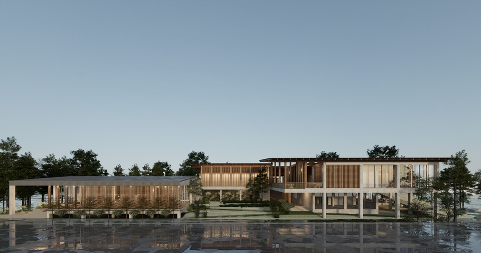 ออกแบบบ้าน3มิติ perspective รับทำภาพ3D โมเดลบ้านสวย ราคาถูก บริการเรนเดอร์ภาพ