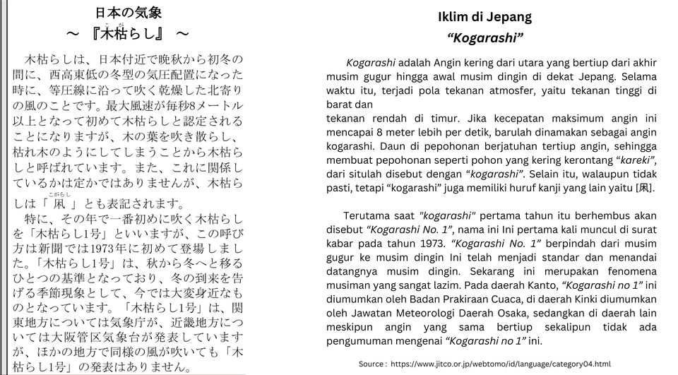 Penerjemahan - TRANSLATE DOKUMEN, TEKS, CERPEN - 4