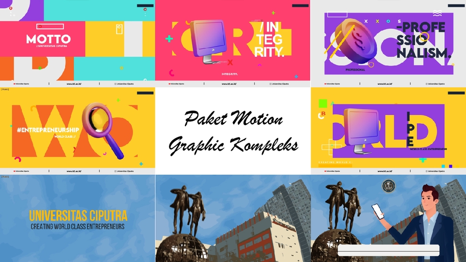 Motion Graphics - Bumper Opening Youtube Simple - Kompleks - 8