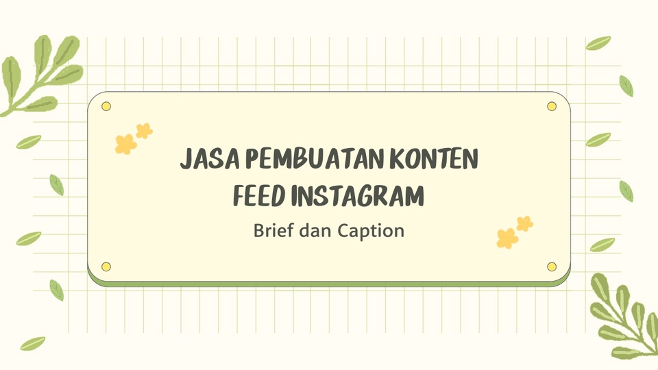 Penulisan Konten - JASA PEMBUATAN KONTEN SOCIAL MEDIA - 1