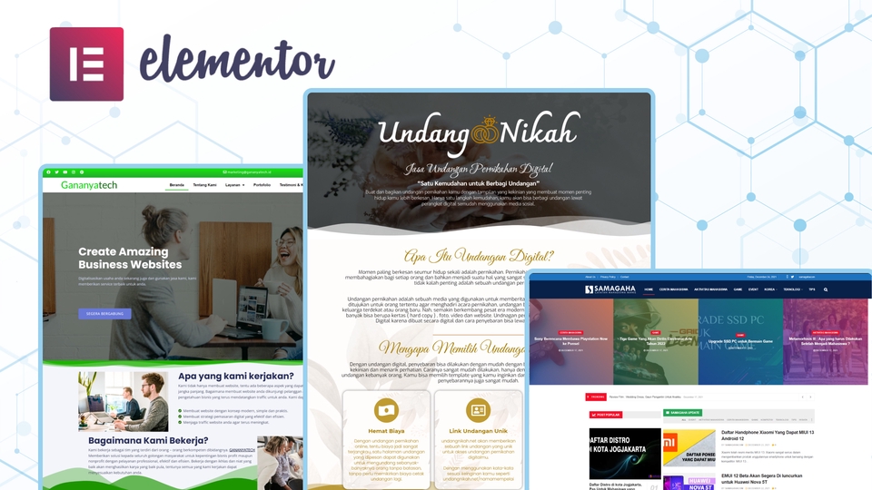 Desain Web - Desain Web Dengan Elementor  - 2