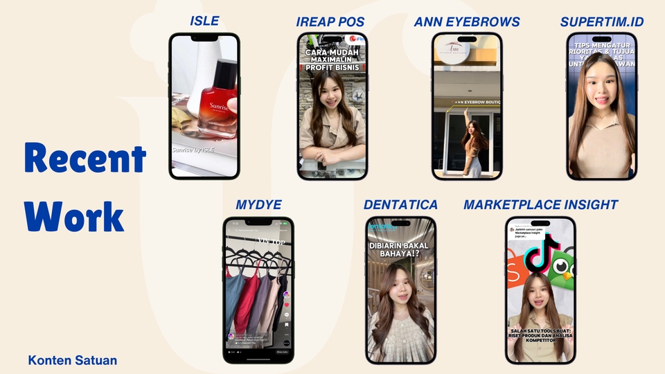 Content Creator - Pembuatan Konten Video Reels, Tiktok & Ads - 3