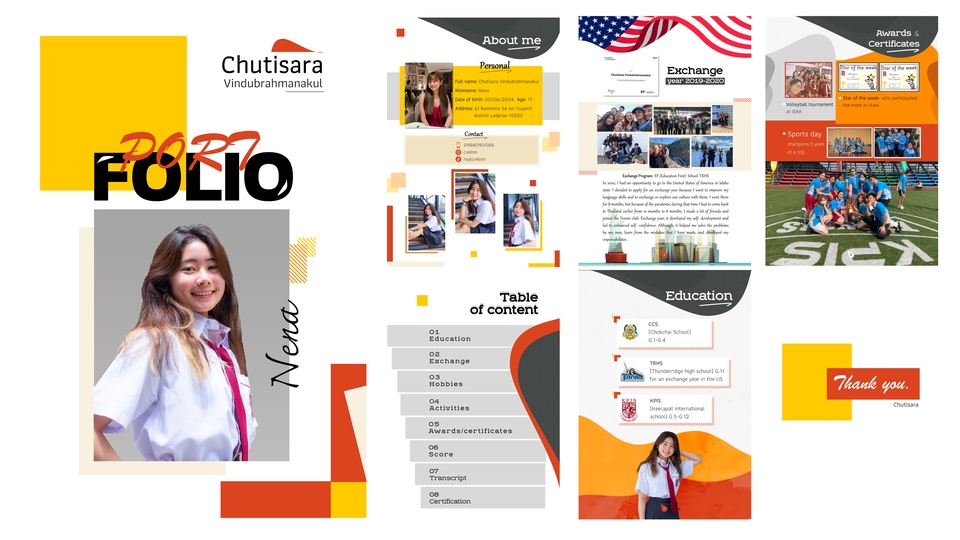 Portfolio & Resume - Portfolio & Resume are show your true colors - 20