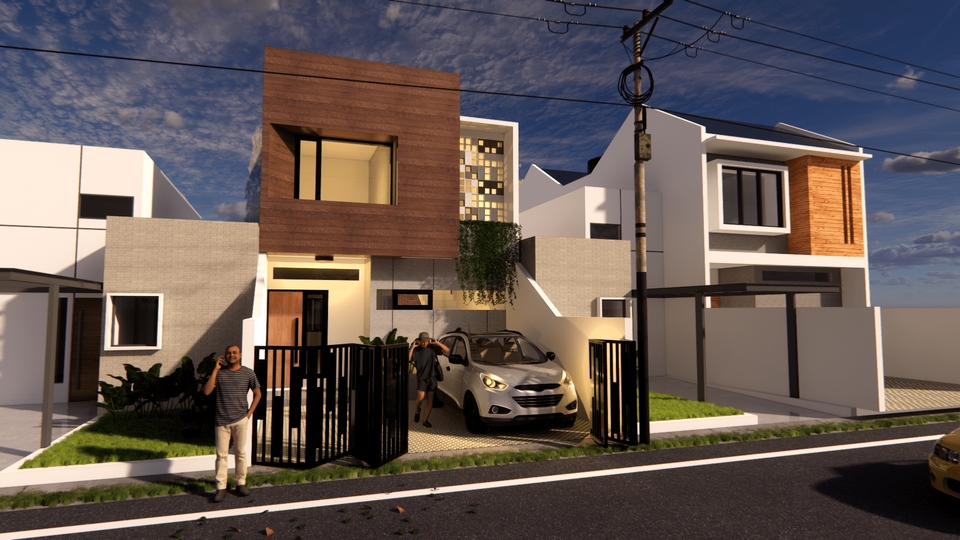 3D & Perspektif - JASA DESAIN ARSITEKTUR & INTERIOR - 3