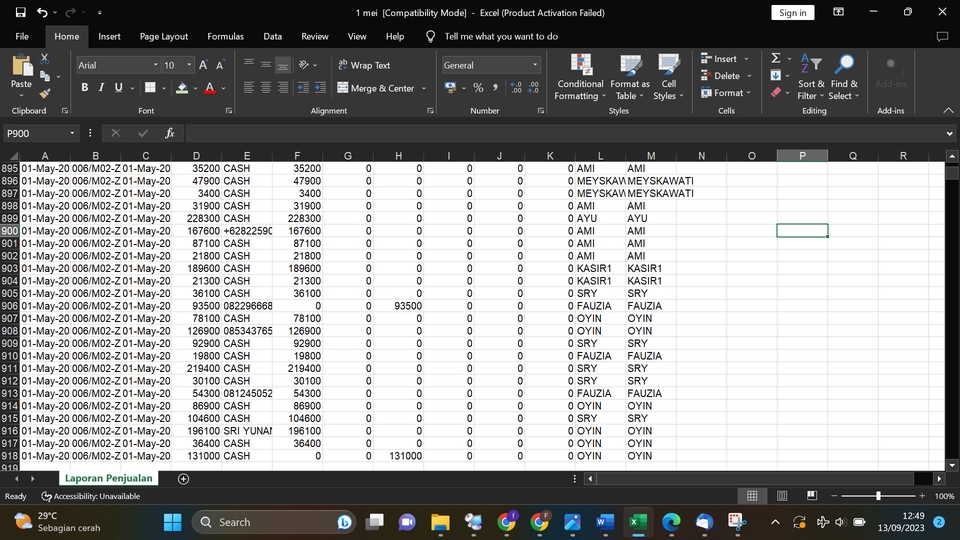 Entri Data - Data Entry Online - Data Entry/Entry Data, Copy Data ( 1 Hari Jadi) - 6