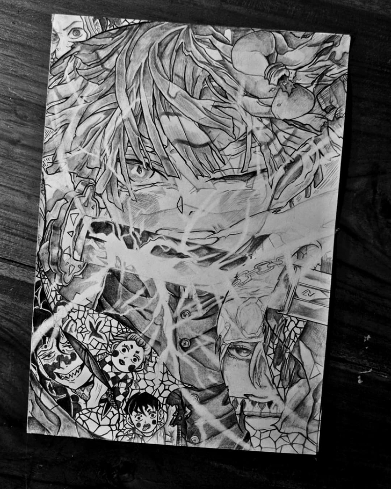 Fanart - ILLUSTRASI FANART: Anime, Manga in different styles/anime switch pop culture. - 8