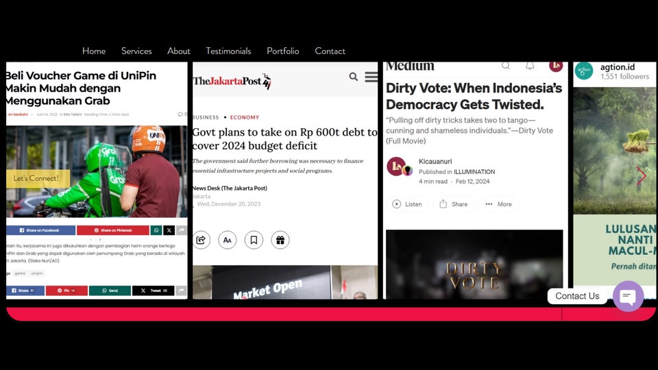 Jasa Penulis Artikel Berkualitas dan Bergaransi - Artikel SEO-friendly Mulai 10rb | Bantu Nulis & Edit | Storytelling Menarik | Konten Kreatif