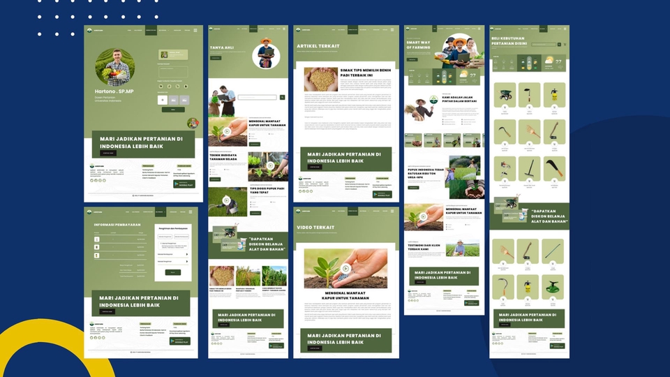 Jasa desain website profesional dengan harga murah untuk membangun website Anda.