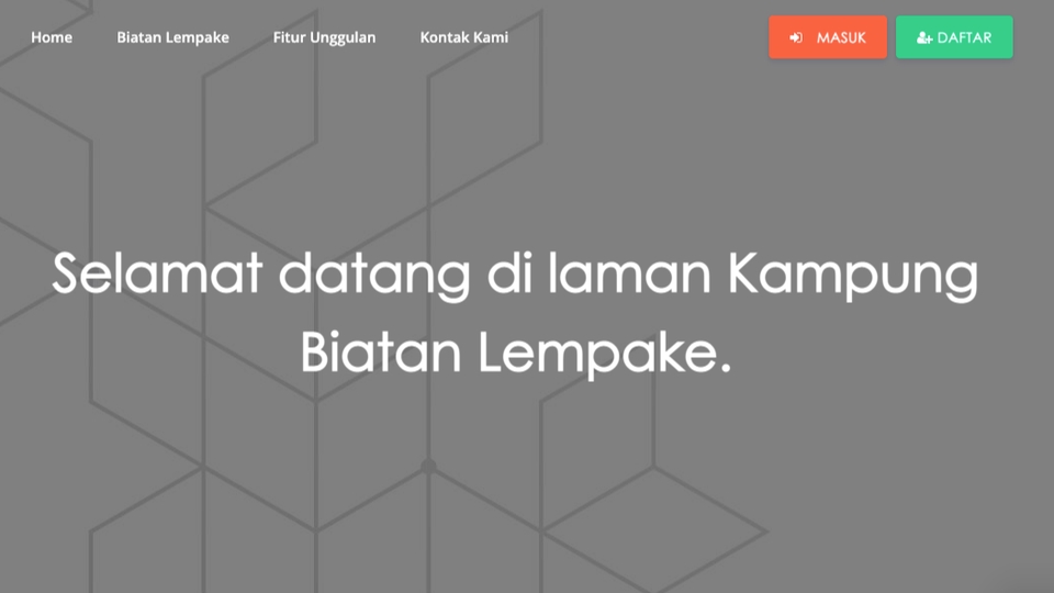 Web Landing Page
