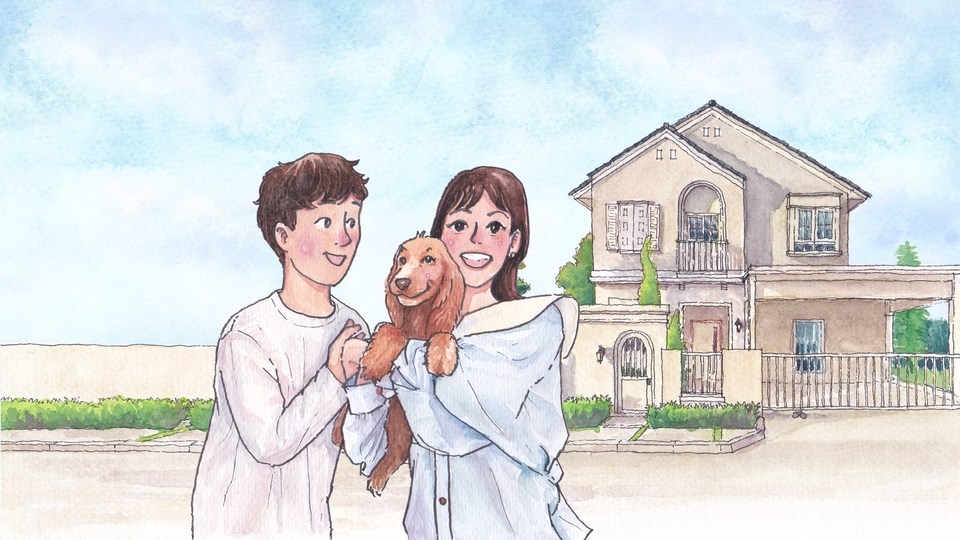 วาดภาพประกอบ - งานวาดภาพประกอบ (สีน้ำ/สีน้ำตัดเส้น/สีไม้/ตัดเส้นผสมPhotoshop) - 10