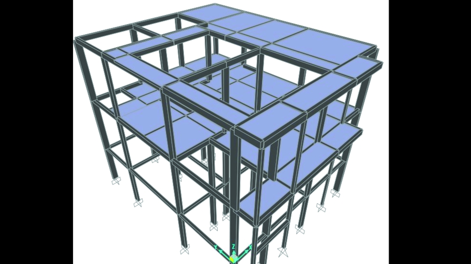 CAD Drawing - Desain Struktur Rumah , Gedung,  Pabrik, Jembatan dan Gambar Ded Struktur - 1