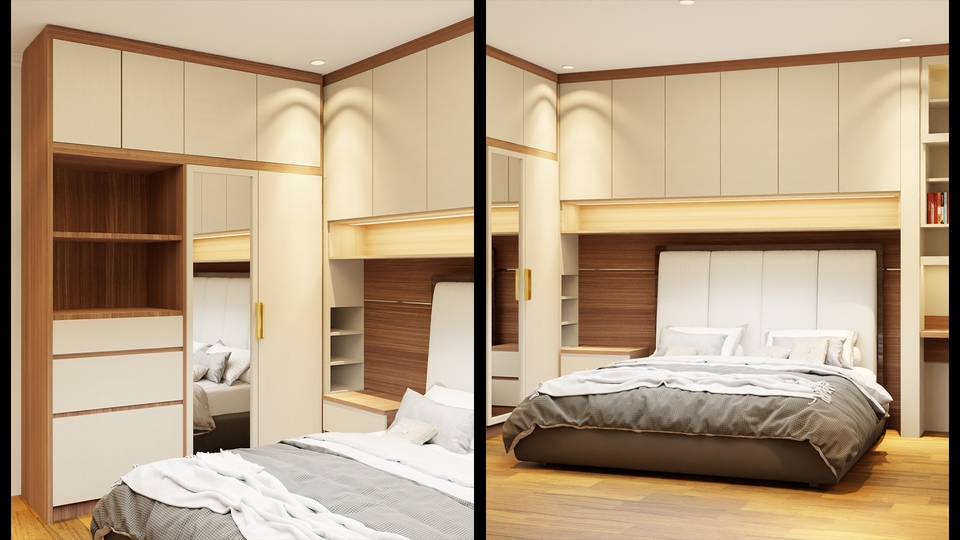 3D & Perspektif - Desain 3D Rendering Interior & Kitchen, Kamar Tidur, Kamar Mandi, Ruang tamu - 2 hari selesai - 8