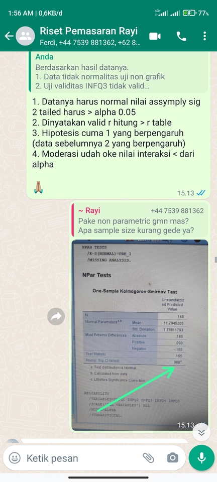 Analisis Data - Jasa mengolah data SPSS berserta konsultasi sampai lulus - 4