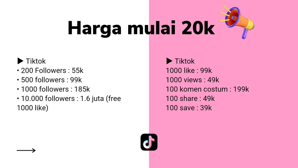Harga followers tiktok, harga tambah followers tiktok, jual followers tiktok murah, jasa tambah followers tiktok, jasa followers tiktok