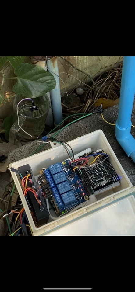 ระบบควบคุมเปิดปิดน้ำ/ไฟฟ้า ผ่านesp8266 ควบคุมผ่านแอพ Blynk